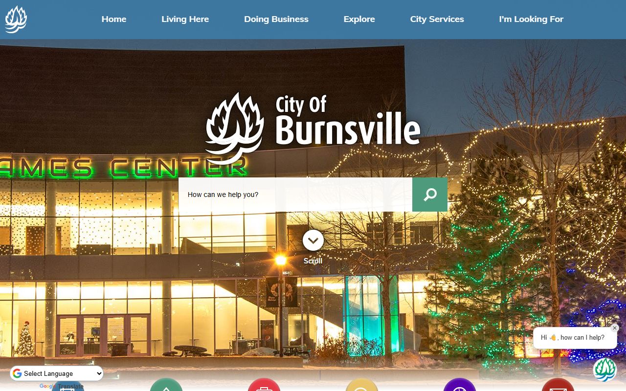 City of Burnsville official website for warrant records access