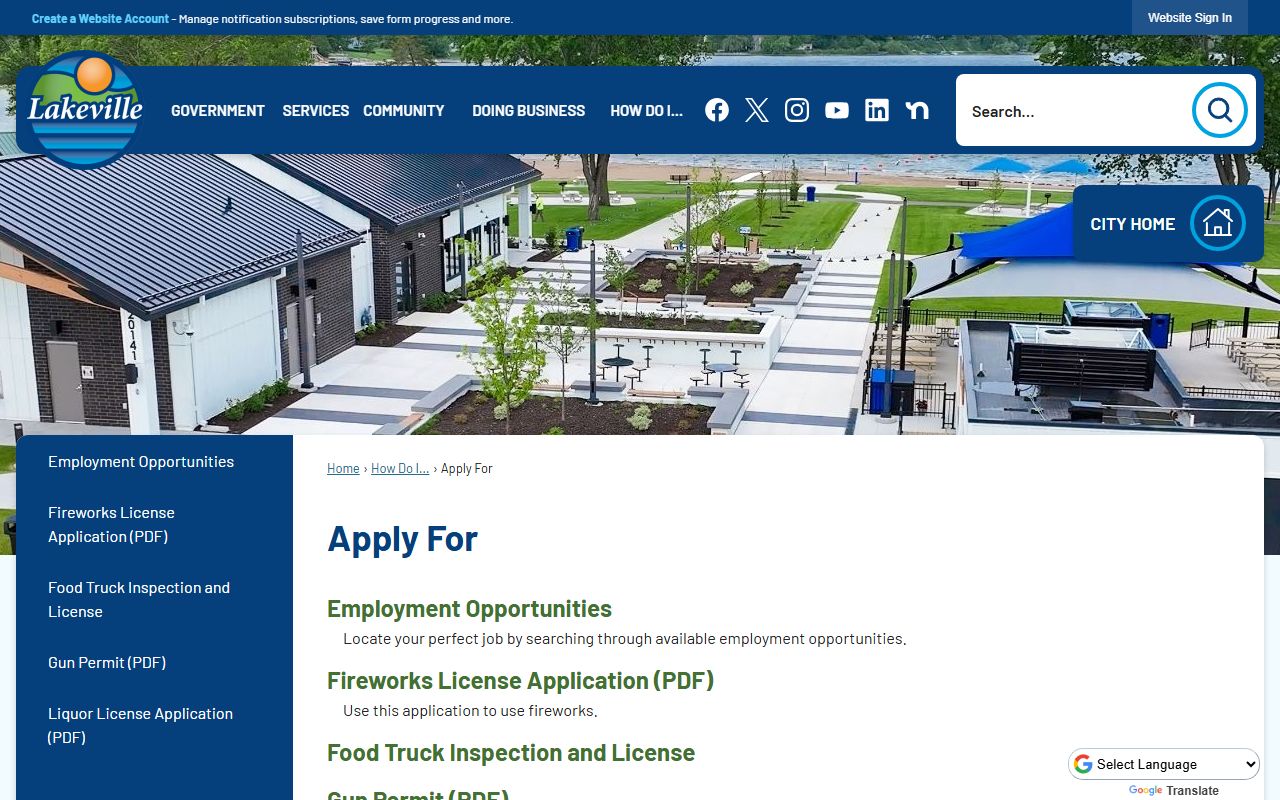 Lakeville warrant records police department page