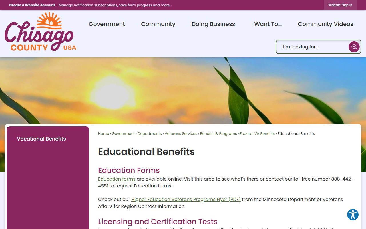 Chisago County Attorney warrant records