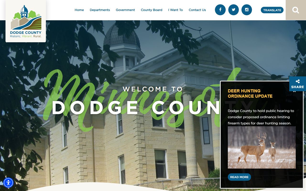 Dodge County warrant records official county website