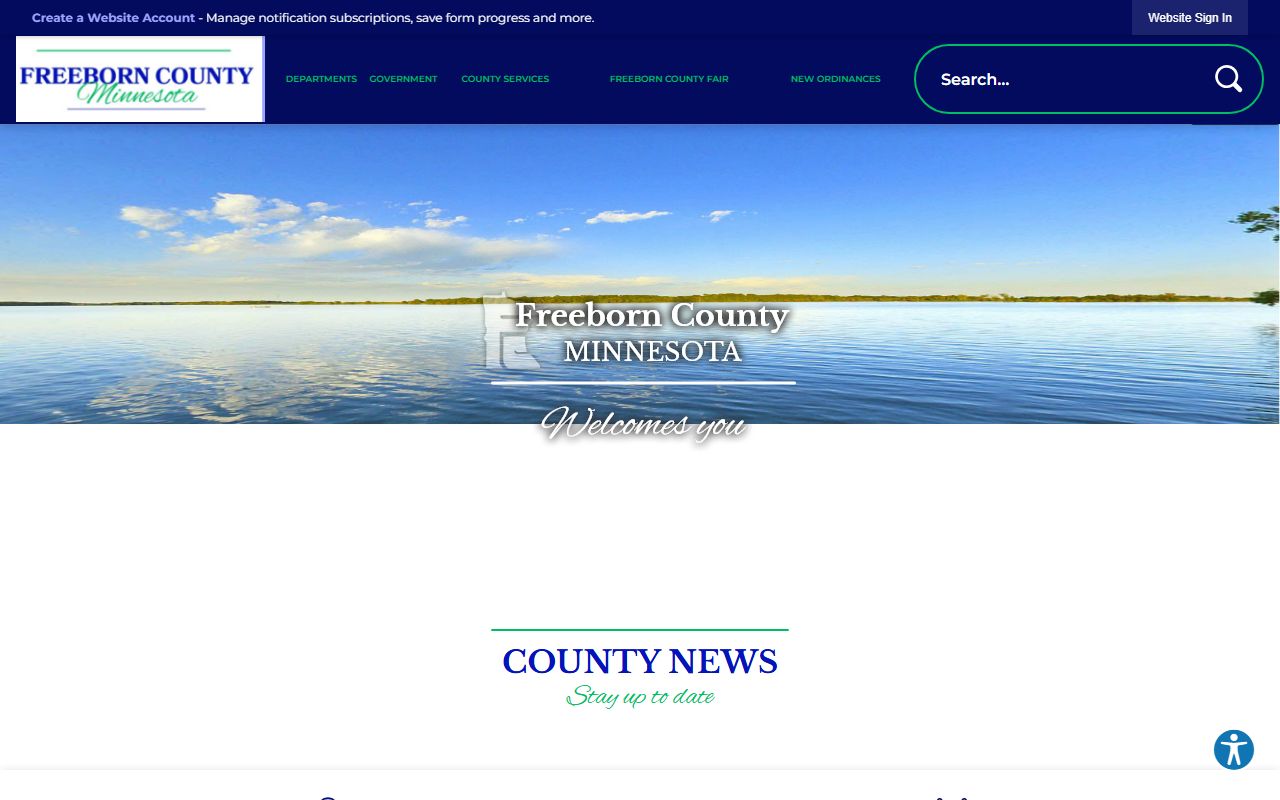 Freeborn County warrant records official county website