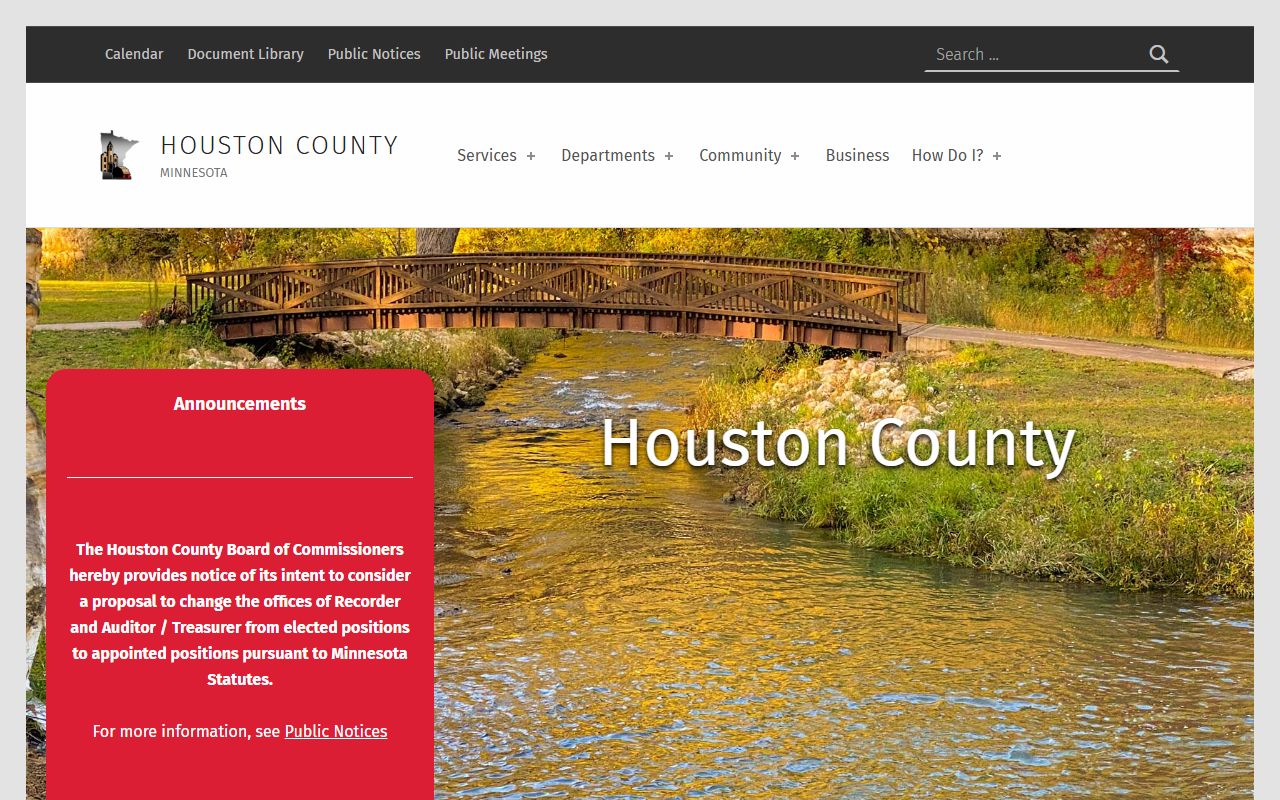 Houston County warrant records official county website