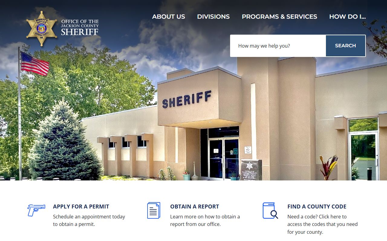 Jackson County warrant records sheriff website