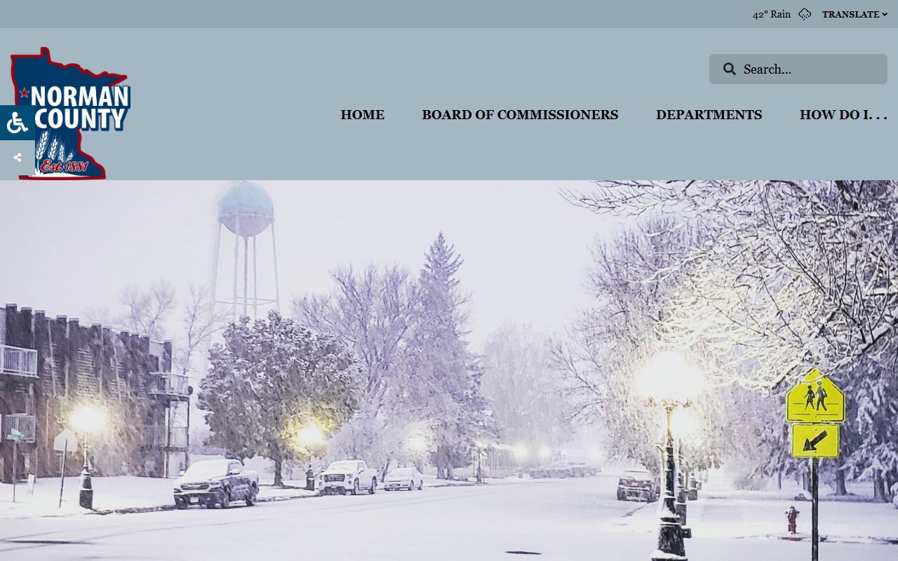 Norman County official website for warrant records access