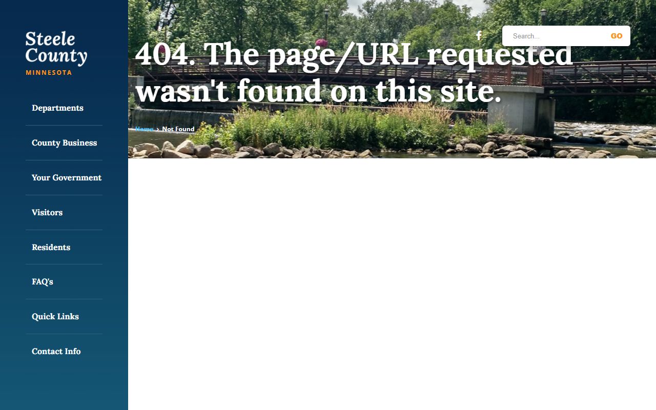 Steele County Sheriff Department page